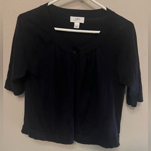 Ann Taylor Loft short sleeve cardigan